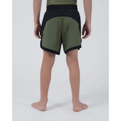 Kingz Trooper Youth Shorts Svart-Grön