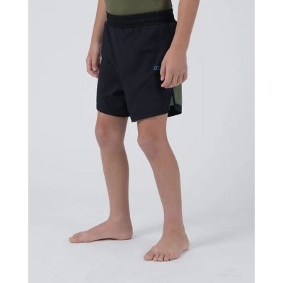 Kingz Trooper Youth Shorts Svart-Grön