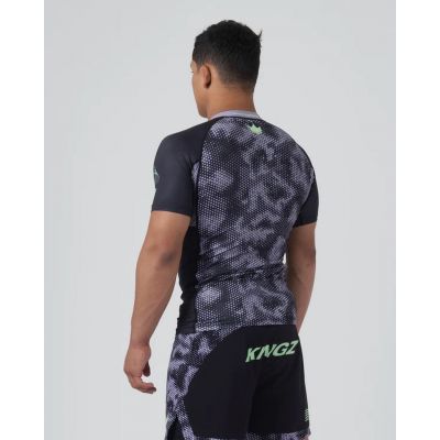 Kingz Viper Rashguard Svart-Lila