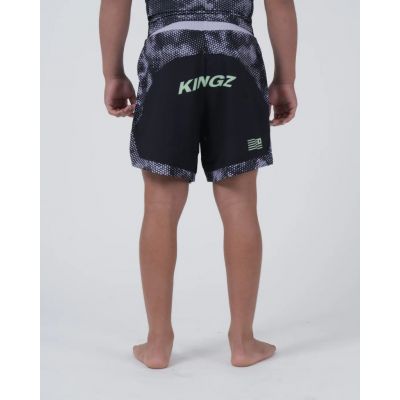 Kingz Viper Youth Shorts Preto-Roxo