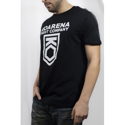 KOARENA Fight Company Logo T-Shirt Black