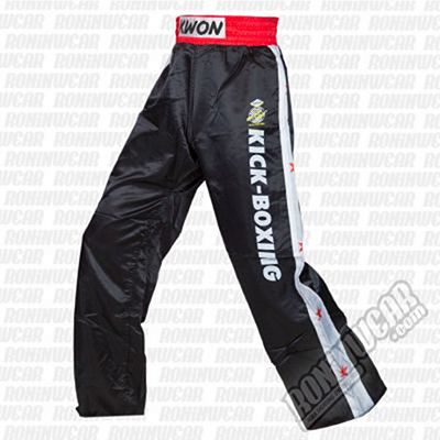 Kwon Kickboxing Satin Pants Preto