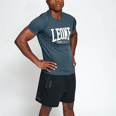 Leone 1947 ABX106 Logo T-shirt Gris