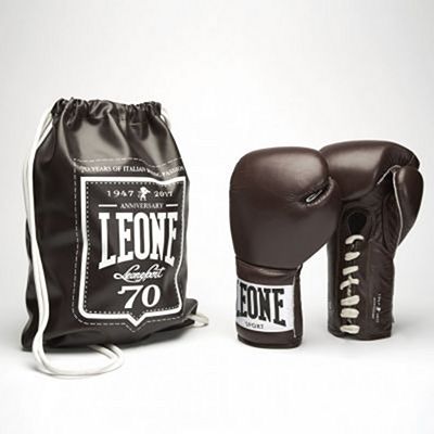 Leone 1947 Anniversary Boxing Gloves Marron