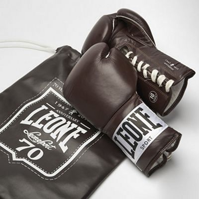 Leone 1947 Anniversary Boxing Gloves Marron