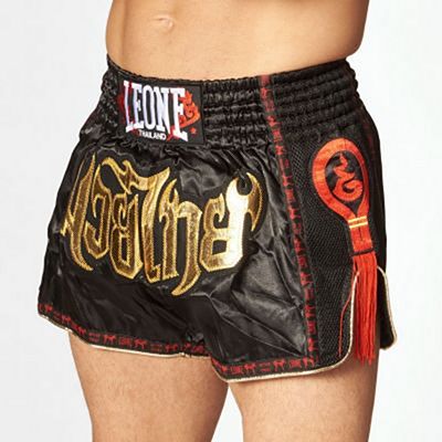 Leone 1947 Bangkok Muay Thai Shorts Black