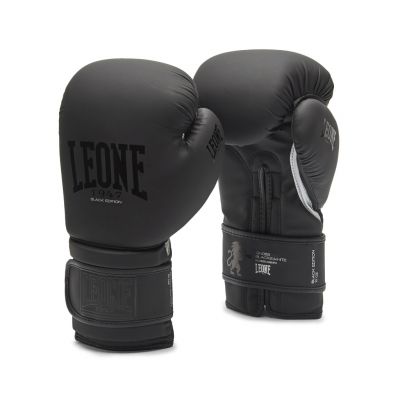 Leone 1947 Black Edition Boxing Gloves Schwarz