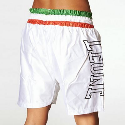 Leone 1947 Boxing Shorts Bianco