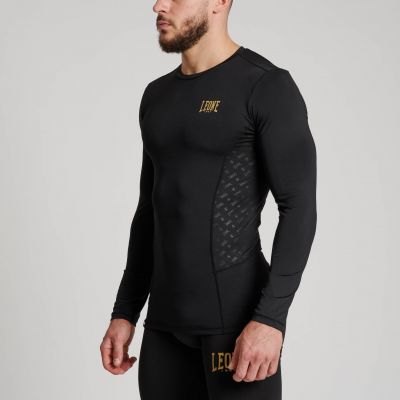 Leone 1947 DNA Long Sleeve Compression Shirt Negro