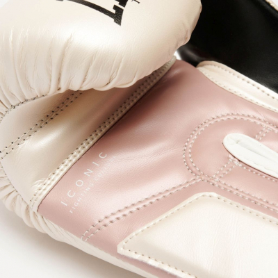 Leone 1947 Iconic Boxing Glove Ladies Blanco-Rosa