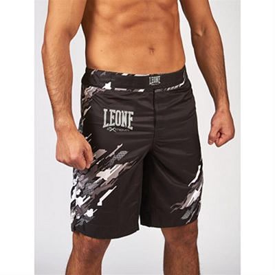 Leone 1947 Neo Camo MMA Shorts Black