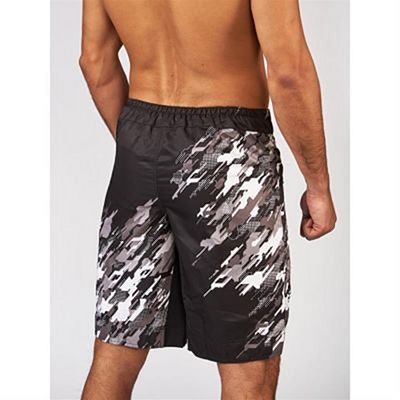 Leone 1947 Neo Camo MMA Shorts Black