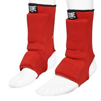 Leone 1947 Padded Ankle Guards Red