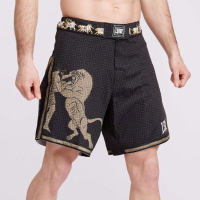 VENUM Pantalones Cortos de MMA Razor, Hombre, Negro/Oro : : Moda
