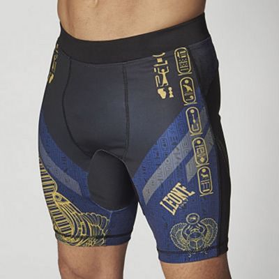 Leone 1947 Ramses Compression Shorts Negro-Azul