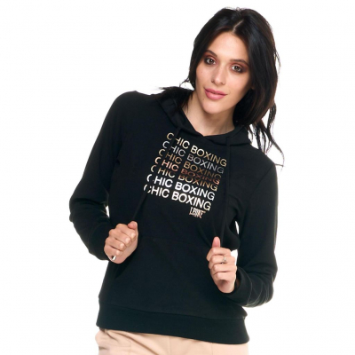 Leone 1947 Sudadera Mujer C/capucha No Zip CHIC BOXING Preto