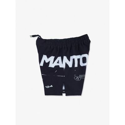 Manto Fight Shorts TEMPLATE Negro