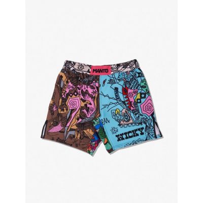 Manto Fight Shorts WICKY Multicolor