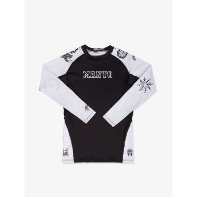 Manto Miko Rashguard White-Black