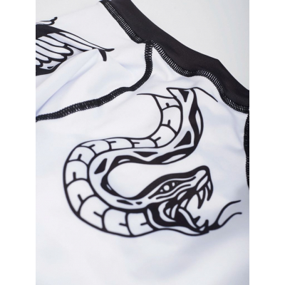 Manto Miko Rashguard White-Black