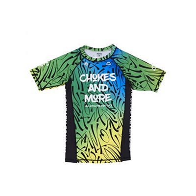 Manto Rashguard CHOKES AND MORE Green