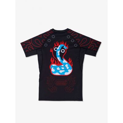 Manto Rashguard COBRA Black-Red