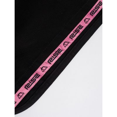 Manto RISE 2.0 BJJ GI Negro-Rosa