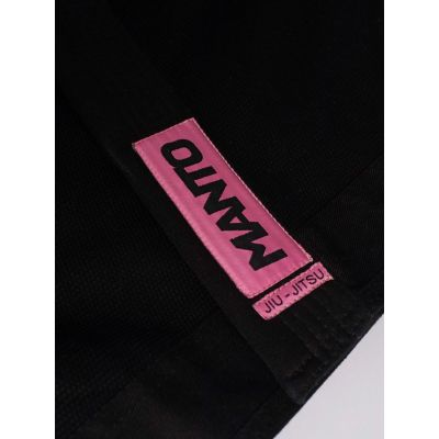 Manto RISE 2.0 BJJ GI Preto-Rosa