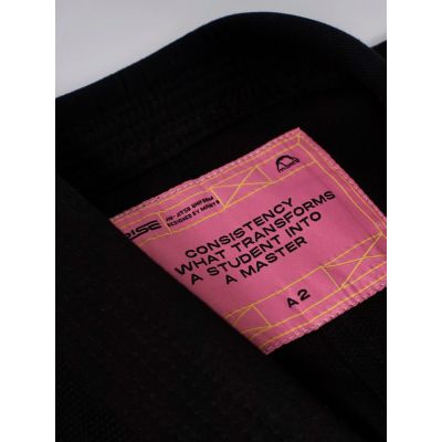 Manto RISE 2.0 BJJ GI Schwarz-Rosa