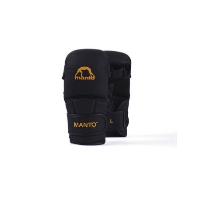 Manto Shooter MMA Gloves ESSENTIAL Nero-Giallo