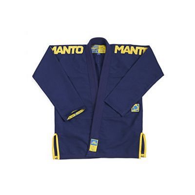 Manto X3 BJJ Gi Navy Blue-Yellow