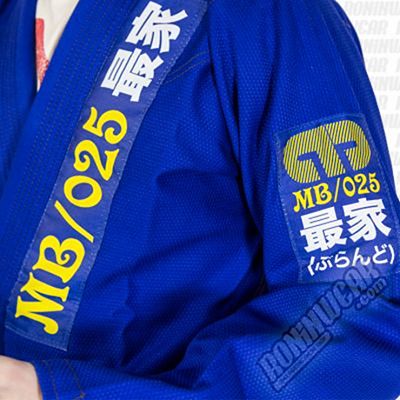 Moya Brand Kasual Drift Kimono Blau