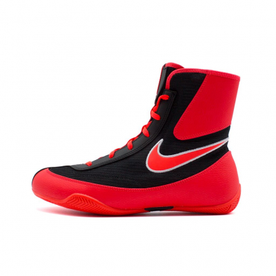 Nike Machomai Boxing Shoes Rojo-Negro
