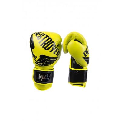 NKL Destroyer Boxing Gloves Yellow-Black