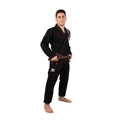 NKL Thunder BJJ Kimono Fekete