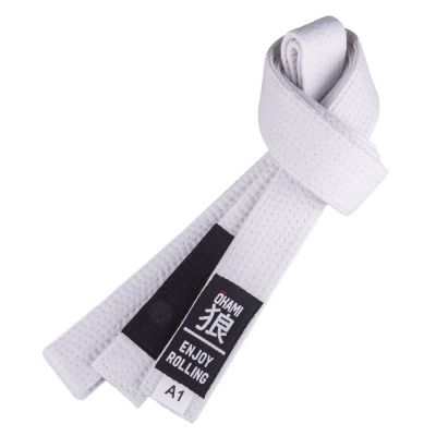 Okami & Luta Livre Belt Bianco