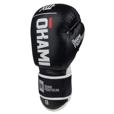 Okami Boxing Gloves Rumble Black-White