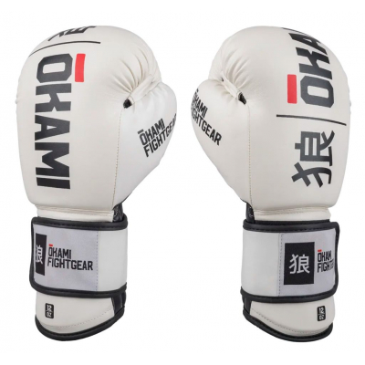 Okami Boxing Gloves Rumble Bianco