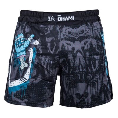 Okami Fight Shorts Hang Loose Fekete