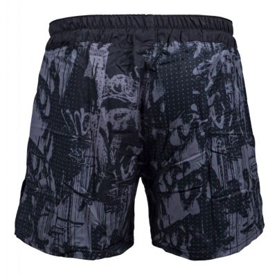 Okami Fight Shorts Hang Loose Schwarz