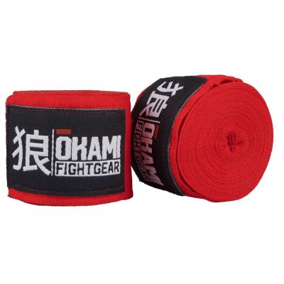 Okami Handwraps 500cm Rojo