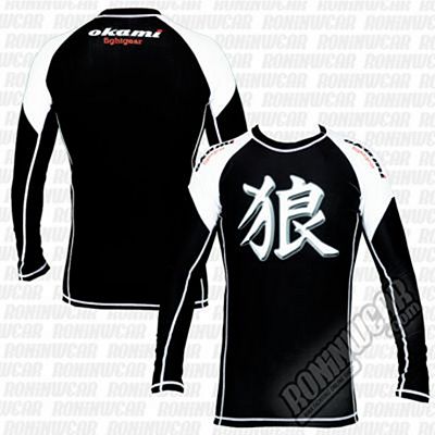 Okami Kanji Rashguard Preto