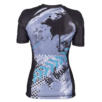 Okami Ladies Rashguard Shadow S/S Grigio