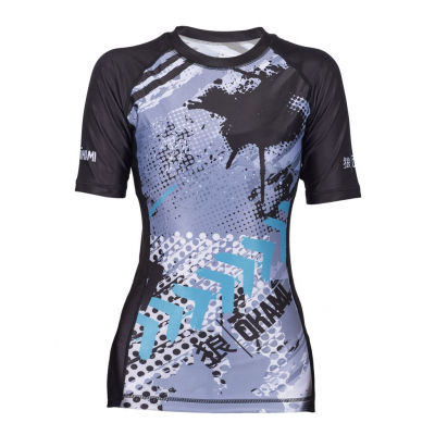 Okami Ladies Rashguard Shadow S/S Grå