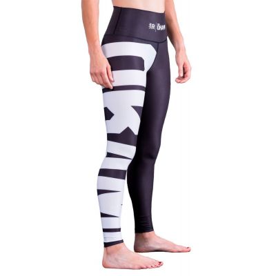 Okami Ladies Spats Black & White Negro-Blanco