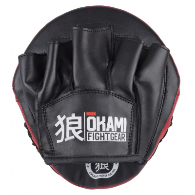 Okami Micro Mitts Nero-Rosso