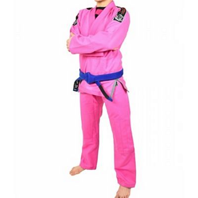 Okami Kimono BJJ Mujer Warrior Rosa