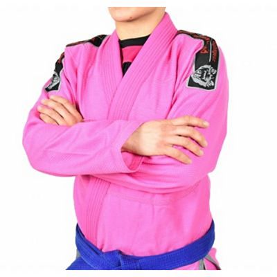 Okami Kimono BJJ Mujer Warrior Rosa