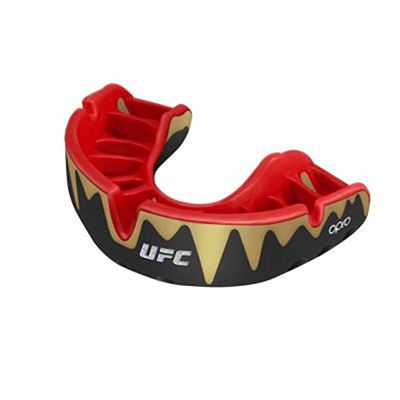 OPRO Self-fit UFC Platinum Fangz Mouthguard Black