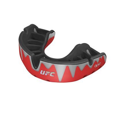 OPRO Self-fit UFC Platinum Fangz Mouthguard Red
